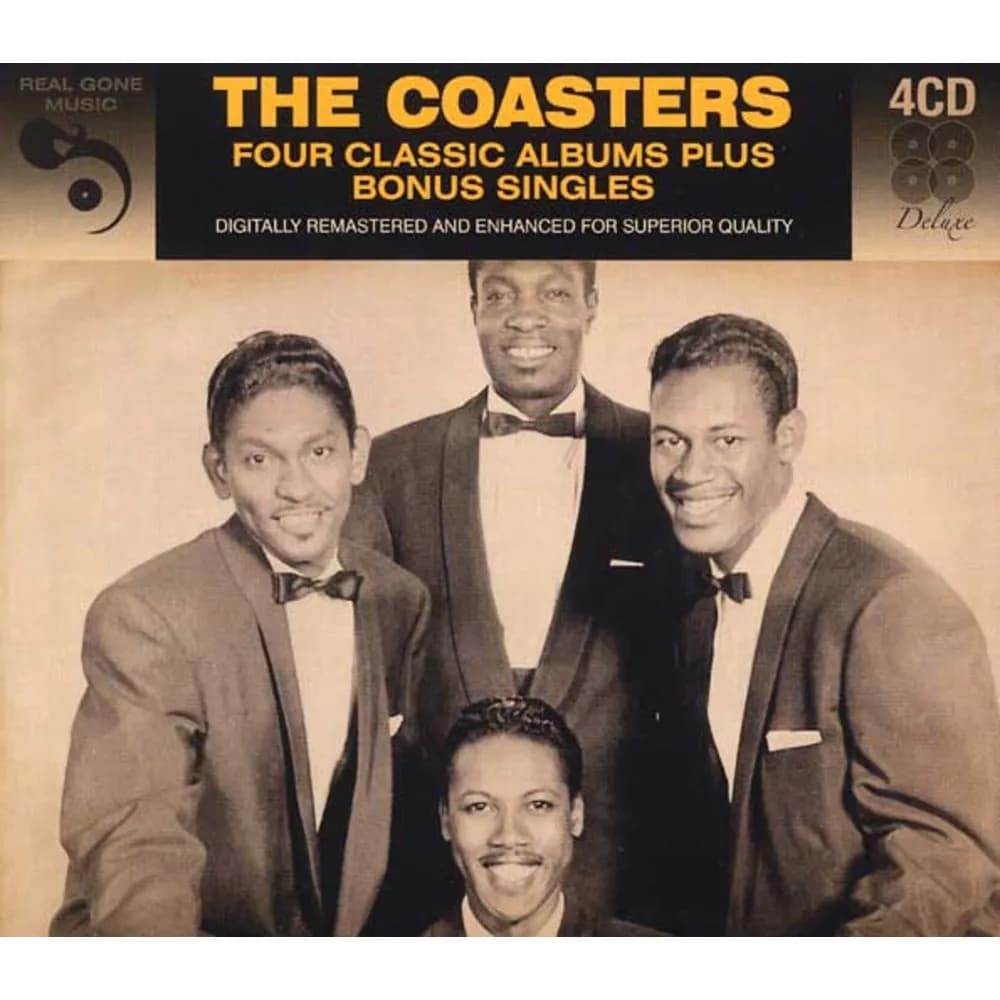 The Coasters - Four Classic Albums Plus Bonus Singles (CD (4CD) nuevo)