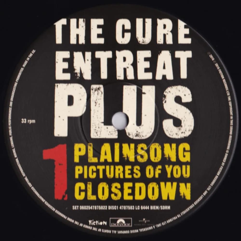The Cure - Entreat Plus (LP nuevo)