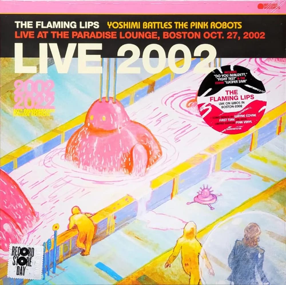 The Flaming Lips - Yoshimi Battles The Pink Robots (Live At The Paradise Lounge, Boston Oct 27, 2002) (Vinilo LP nuevo)