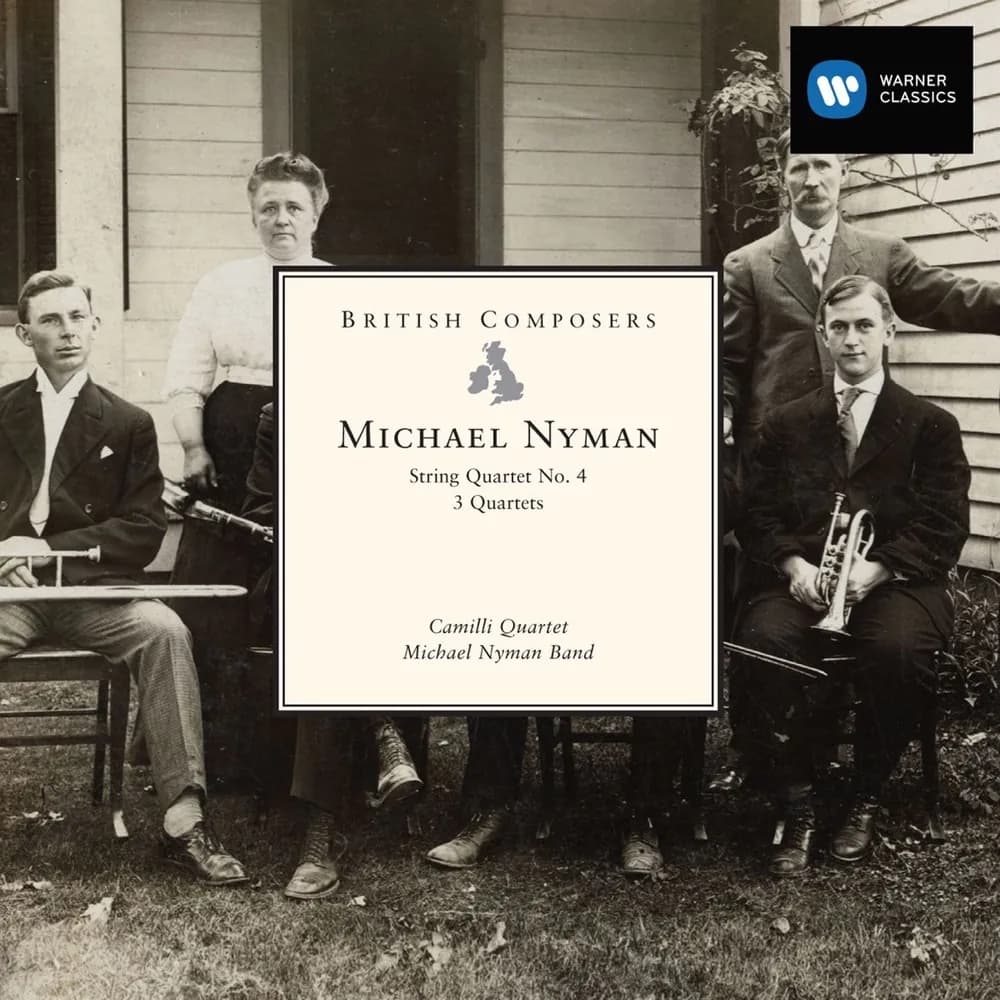 The Michael Nyman - Camilli Quartet, Michael Nyman Band - String Quartet No. 4 / 3 Quartets (CD nuevo)