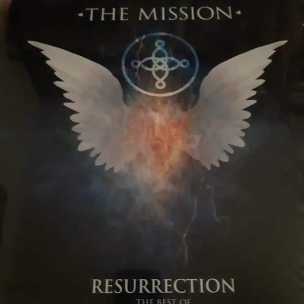 The Mission - Resurrection The Best Of (Vinilo LP Color Azul nuevo)