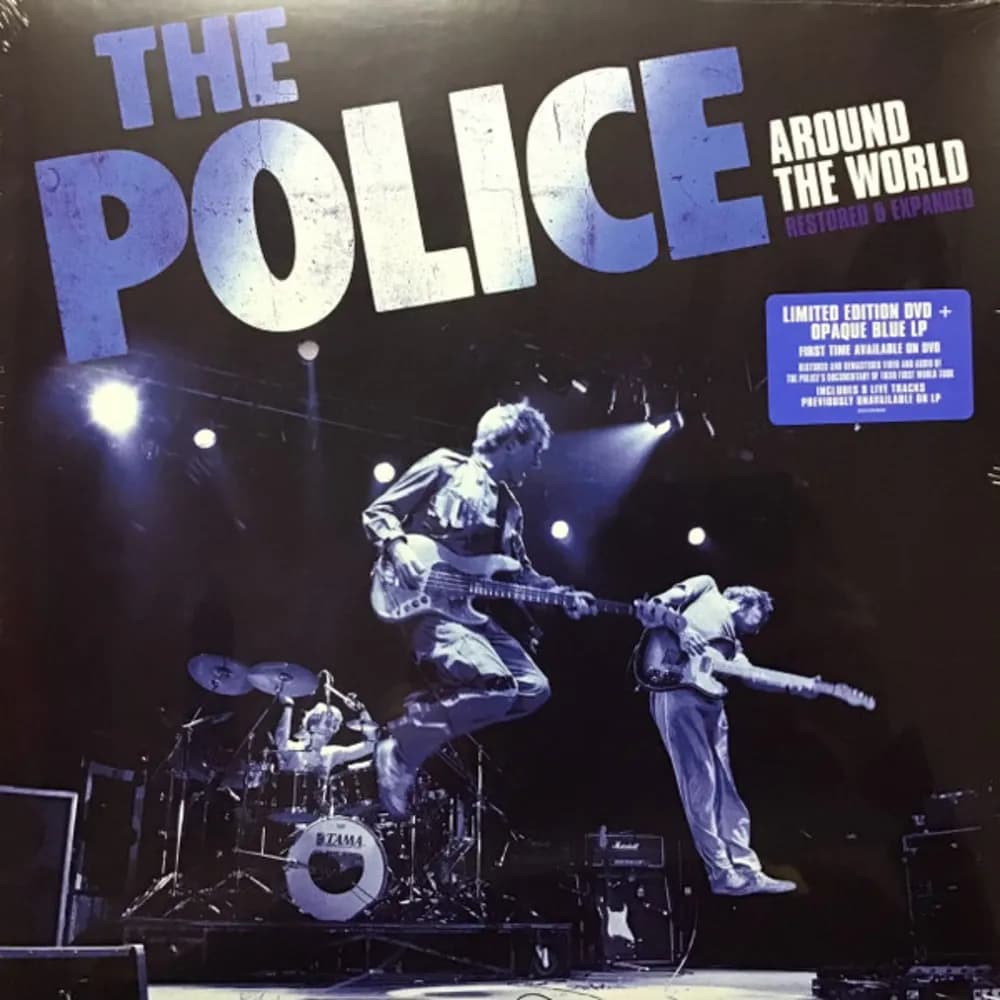 The Police - Around The World (Restored & Expanded) (Vinilo LP Color Azul Opaque nuevo)