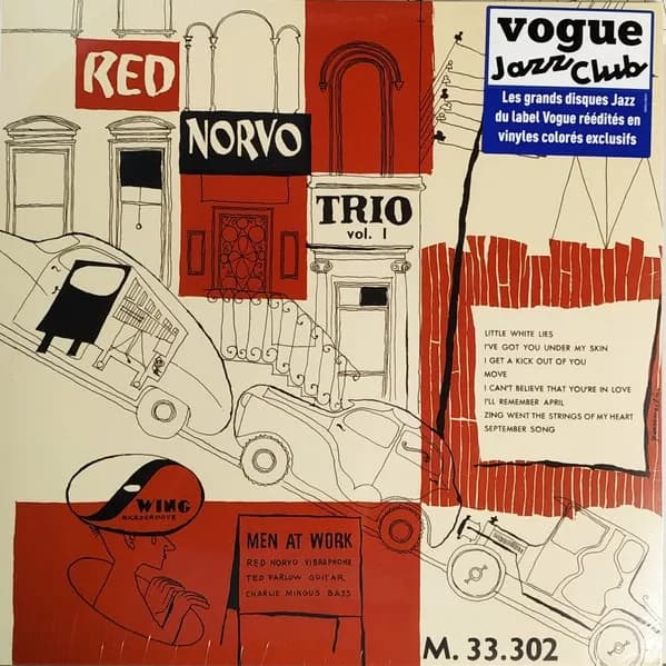 The Red Norvo Trio - Men At Work Vol 1 (Vinilo LP nuevo)