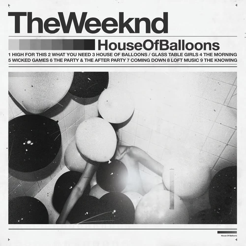The Weeknd - House Of Balloons (Vinilo Doble 2LP nuevo)