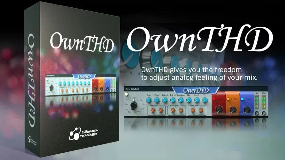 ThreeBodyTech OwnTHD – Plugin de Saturación y Color Analógico (Descarga Digital)
