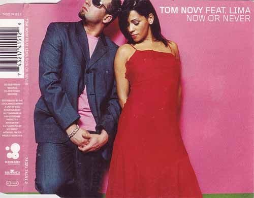 Tom Novy Feat. Lima – Now Or Never (CD Maxi Single) usado (VG+) box 10