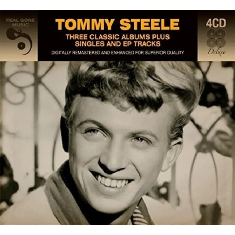 Tommy Steele - Three Classic Albums Plus Singles And EP Tracks (CD (4CD) nuevo)