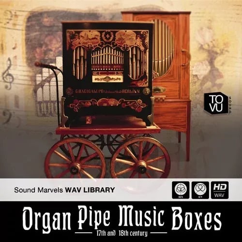 Tovusound Organ Pipe Music Boxes – Librería de Cajas de Música con Órganos Históricos (Descarga Digital) - Variante en LEMM D