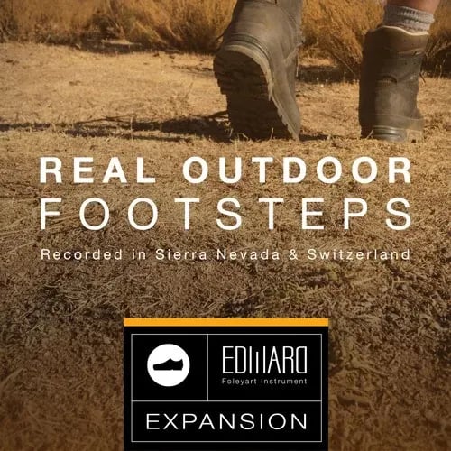 Tovusound Real Outdoor Footstep EFI – Expansión de Foley de Exteriores para Edward (Descarga Digital) - Variante en LEMM DJ S