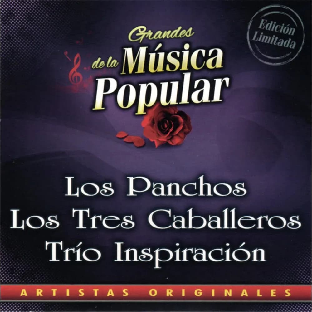Trio Los Panchos, Los Tres Caballeros, Trío Inspiración - Grandes De La Música Popular (CD nuevo)