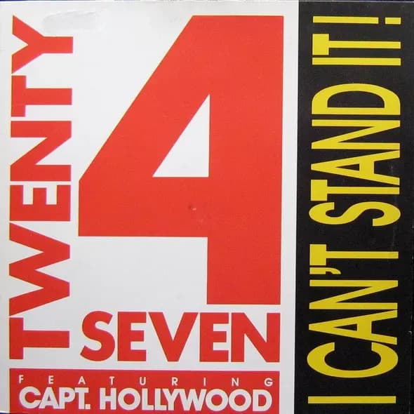 Twenty 4 Seven Featuring Captain Hollywood - I Can't Stand It! (Vinilo usado VG+)