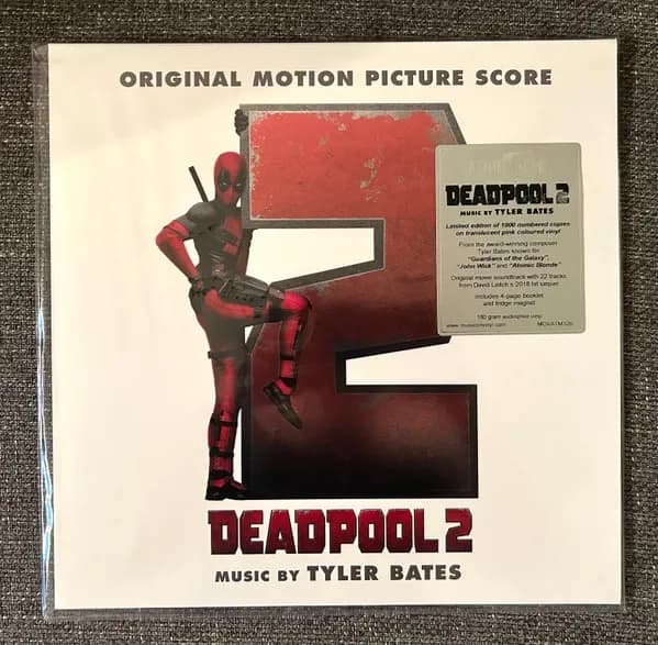 Tyler Bates - Deadpool 2 (Original Motion Picture Score) (Vinilo LP nuevo)