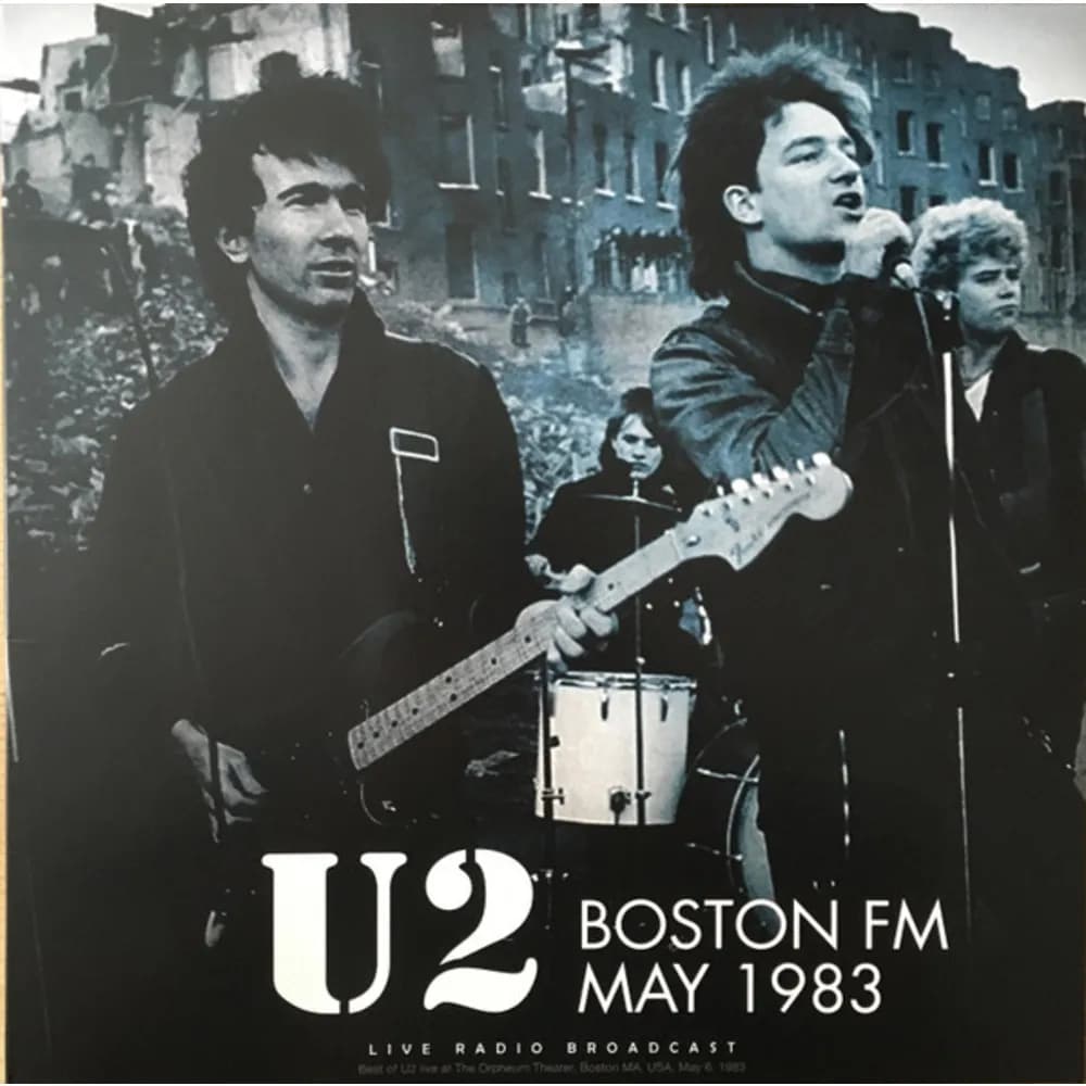 U2 - Boston FM May 1983 (Vinilo Triple 3LP nuevo)