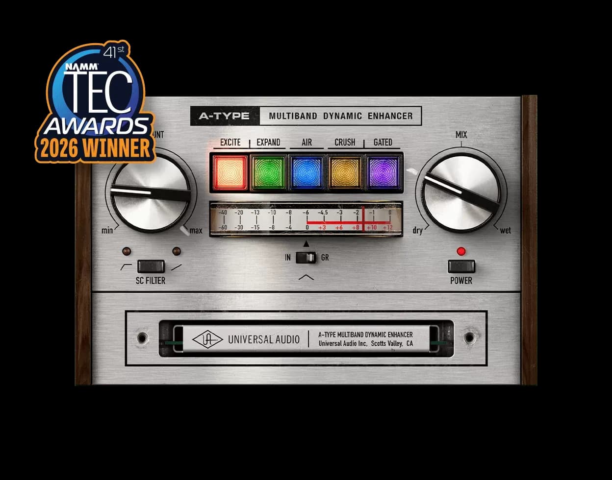 Universal Audio A-Type Multiband Dynamic Enhancer – Realzador Dinámico Multibanda (Descarga Digital)