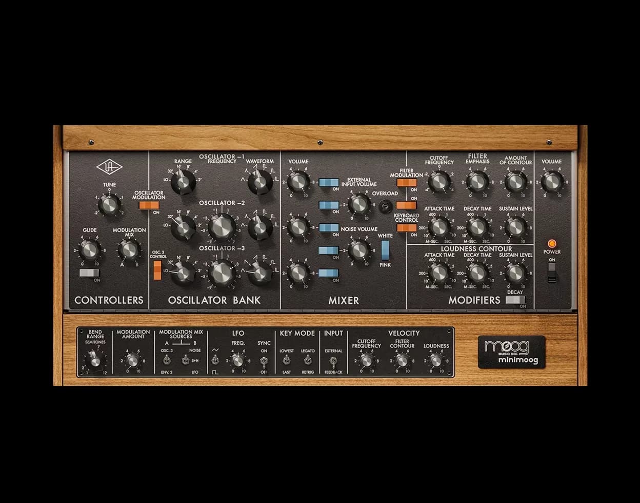 Universal Audio Moog Minimoog – Sintetizador Virtual Minimoog (Descarga Digital)