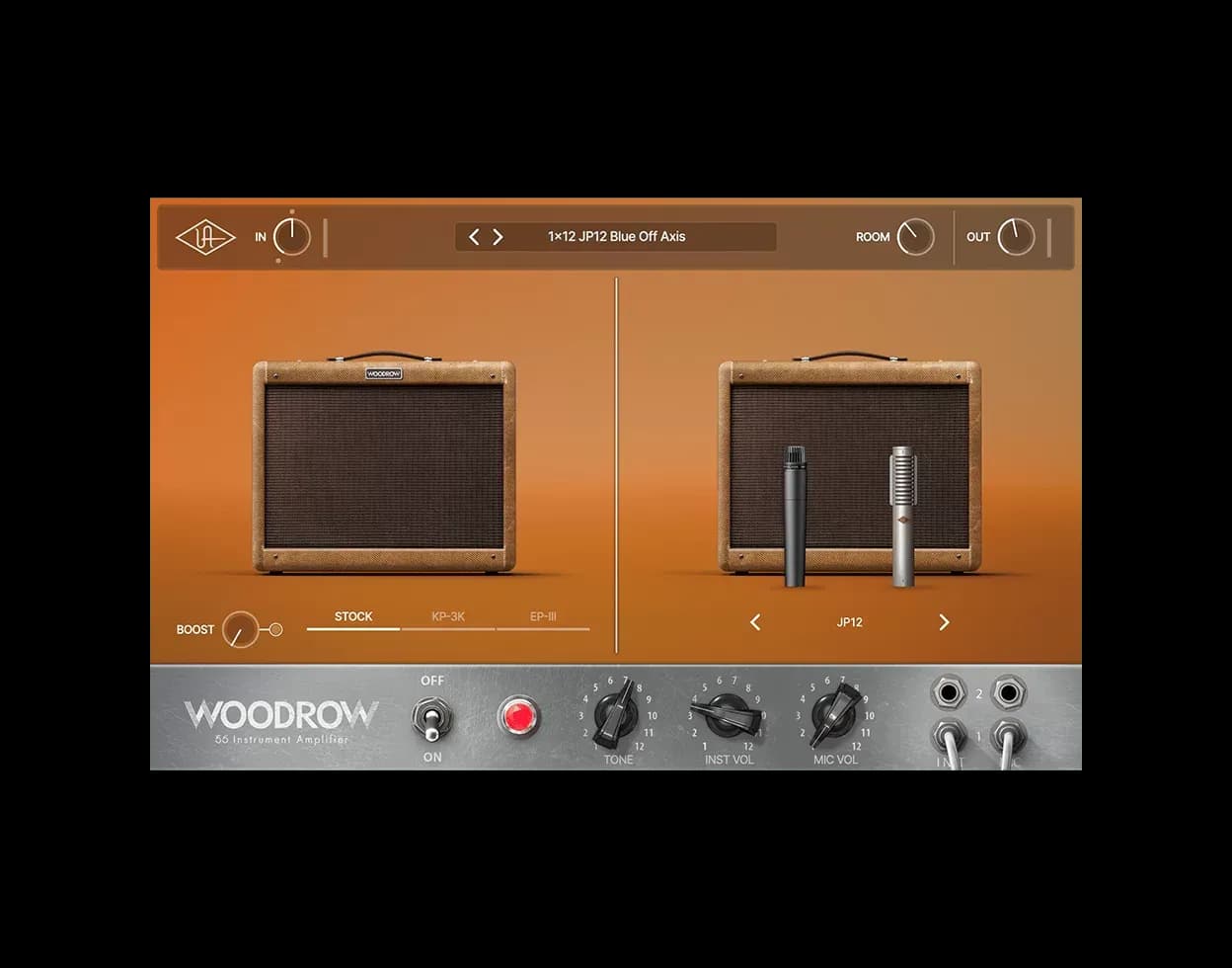 Universal Audio Woodrow '55 Instrument Amp – Amplificador de Guitarra Tweed Americano de los 50 (Descarga Digital)