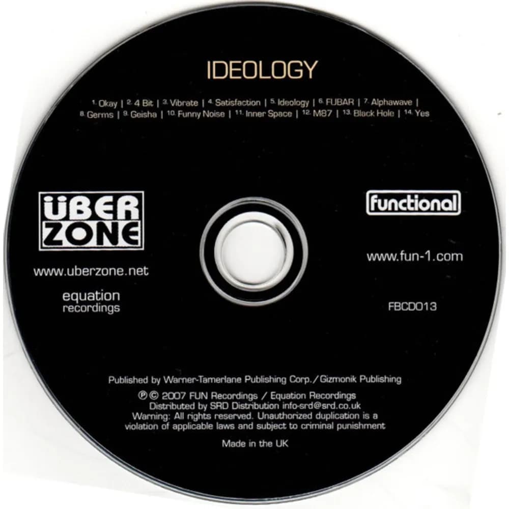 Überzone - Ideology (CD nuevo)