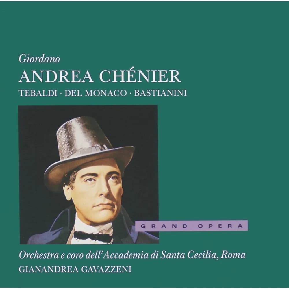 Umberto Giordano, Renata Tebaldi, Mario del Monaco - Andrea Chenier (CD nuevo)