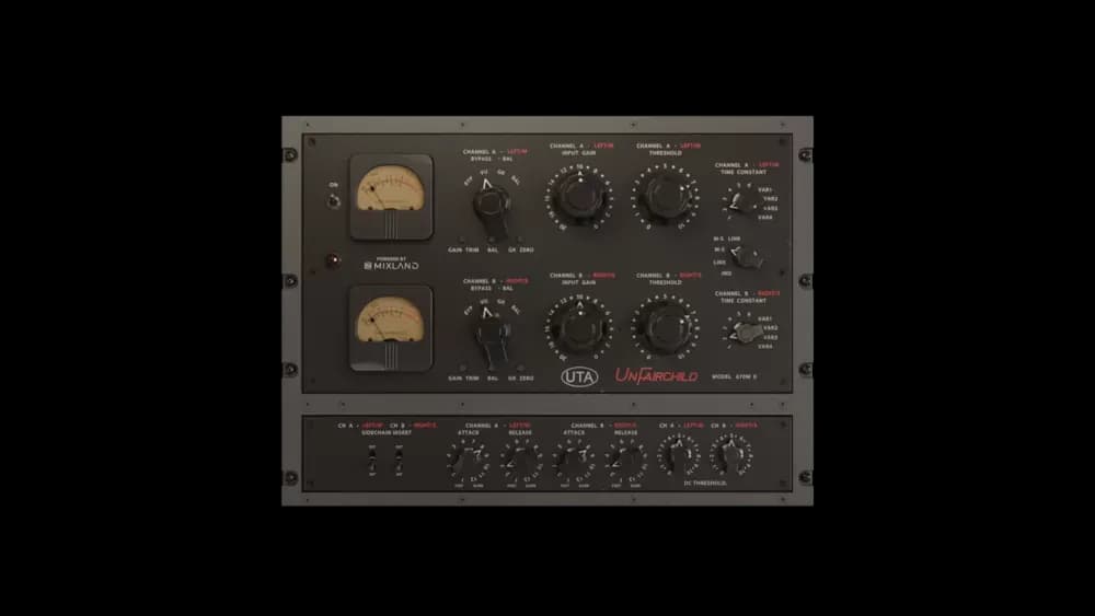 Undertone Audio UnFairchild 670M II – Plug-in Compresor Vari-Mu Estéreo y Mid/Side (Descarga Digital)
