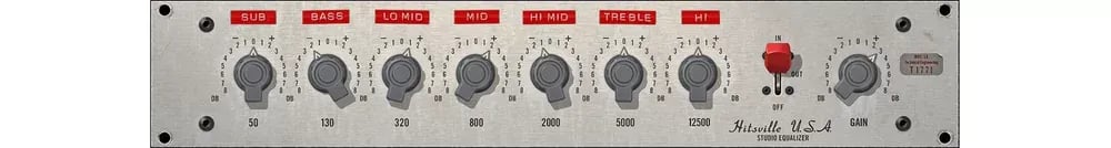 Universal Audio UAD Hitsville EQ Collection – Ecualizador (Descarga Digital) - Variante en LEMM DJ Store