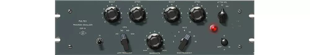 Universal Audio UAD Pultec Passive EQ Collection – Ecualizador Pasivo a Válvulas (Descarga Digital)