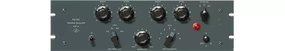 Universal Audio UAD Pultec Passive EQ Collection – Ecualizador Pasivo a Válvulas (Descarga Digital) - Variante en LEMM DJ Sto