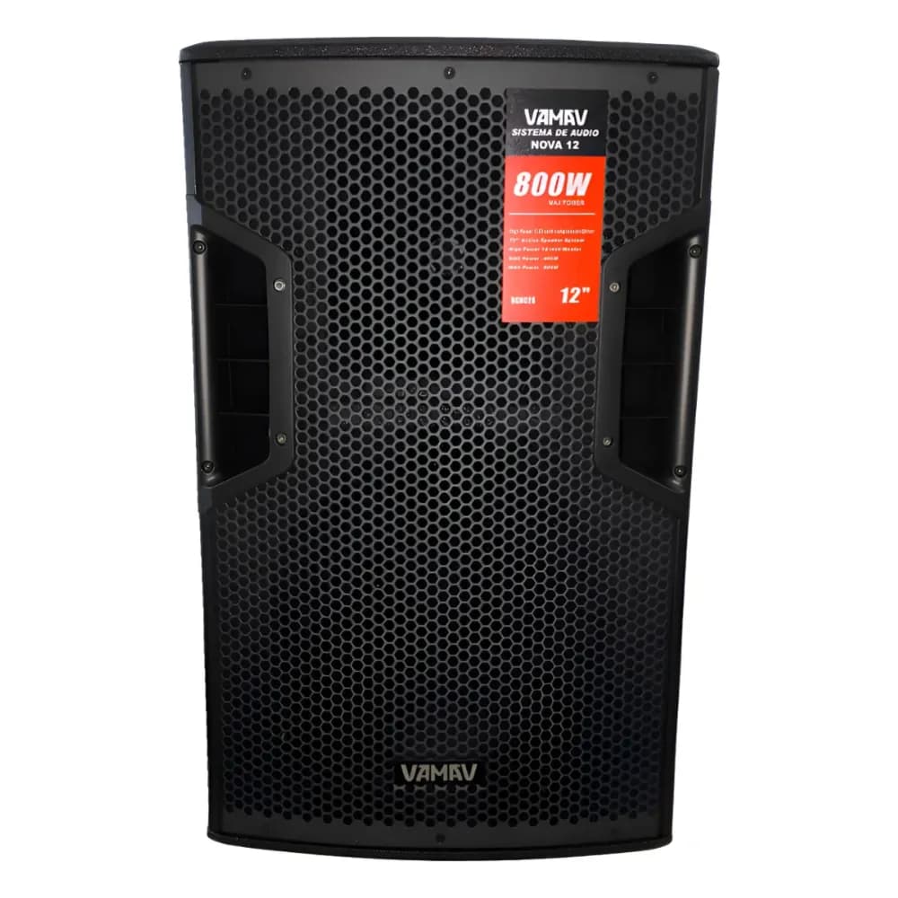 VAMAV NOVA 12 – Caja Activa 12" 400 W RMS con DSP de 5 Presets y Bluetooth