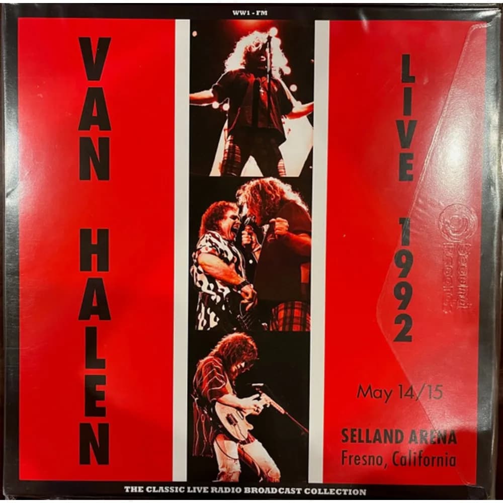 Van Halen - Selland Arena 1992 (Broadcast) (LP nuevo)