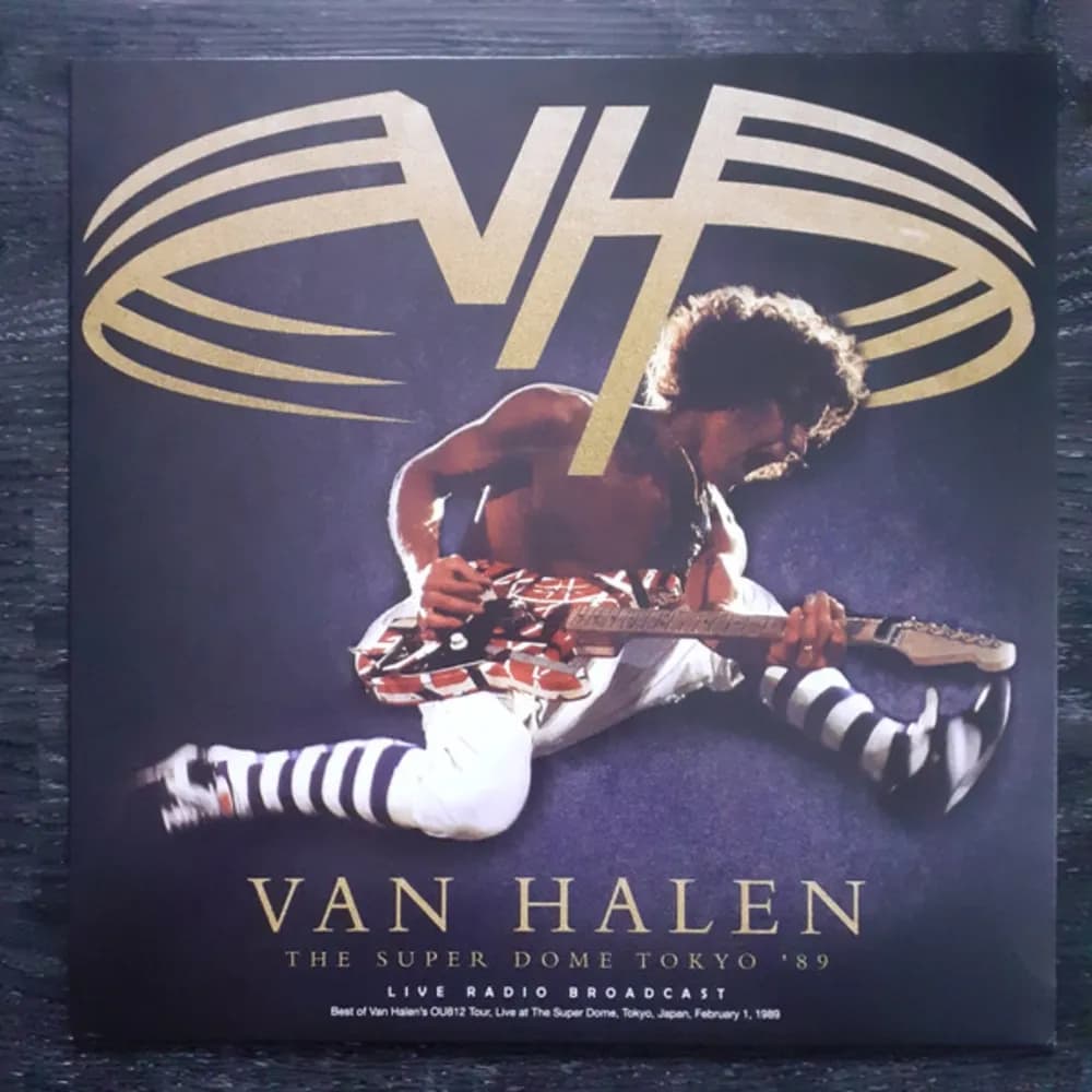 Van Halen - The Super Dome Tokyo '89 (Vinilo 9LP nuevo)