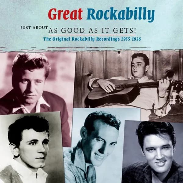 Varios Artistas - Great Rockabilly - The Original Rockabilly Recordings 1955-1956 (Vinilo Doble 2LP nuevo)
