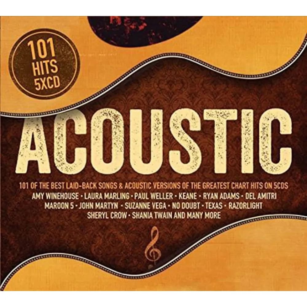Varios Interpretes - 101 Hits Acoustic (CD (5CD) nuevo)