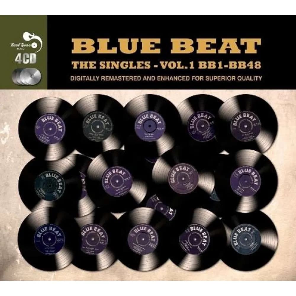 Varios Interpretes - Blue Beat: The Singles - Vol. 1 BB1 - BB48 (CD (4CD) nuevo)