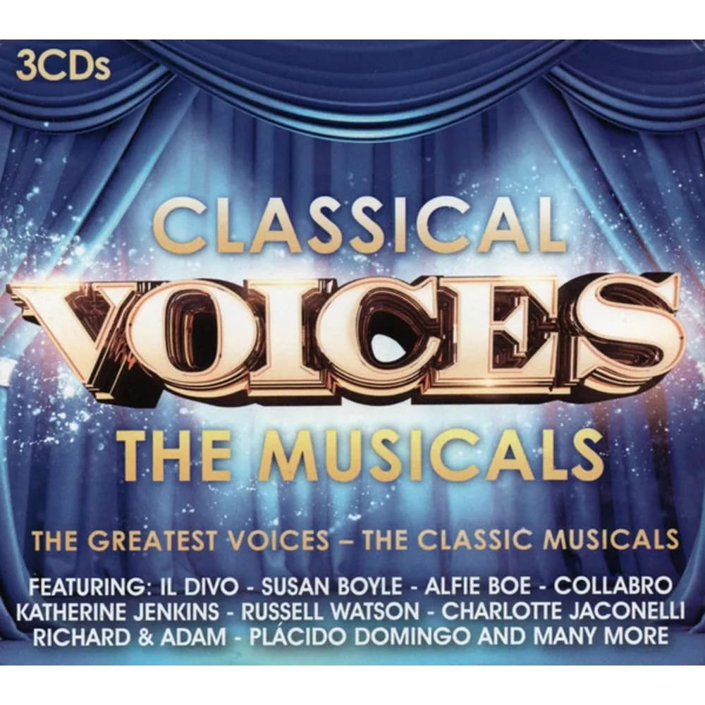 Varios Interpretes - Classical Voices The Musicals (CD Triple (3CD) nuevo)