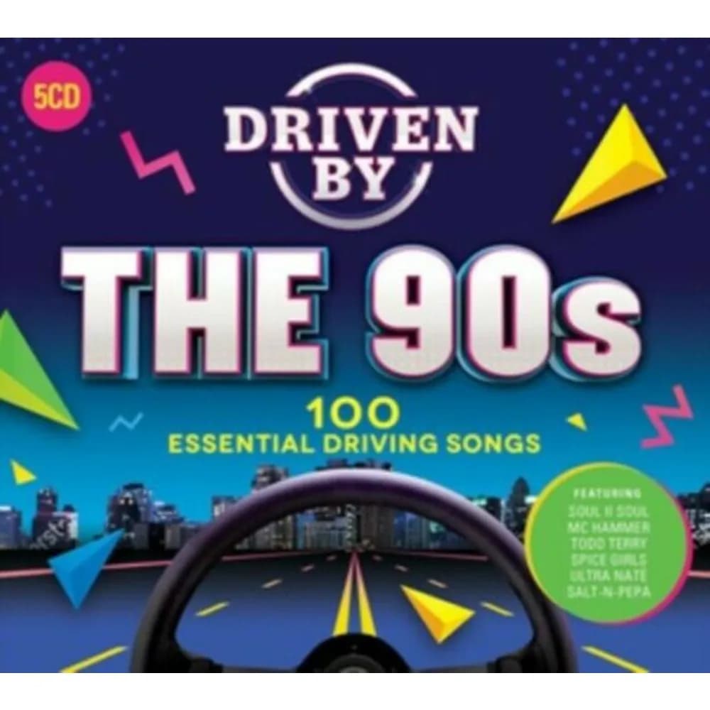 Varios Interpretes - Driven By The 90s - 100 Essential Driving Songs (CD (5CD) nuevo)
