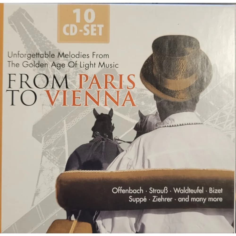 Varios Interpretes - From Paris To Vienna - Unforgettable Meldoies From The Golden Age Of Light Music (CD nuevo)
