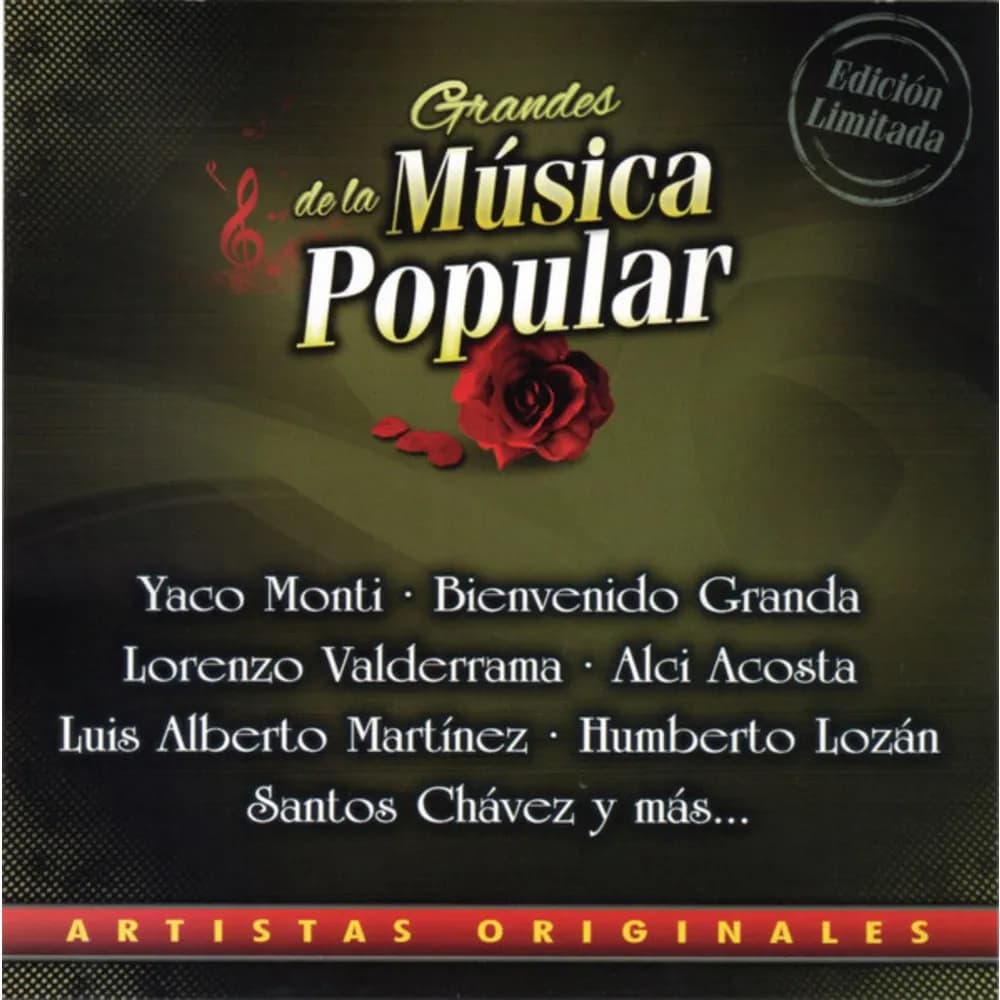 Varios Interpretes - Grandes De La Música Popular (CD nuevo)