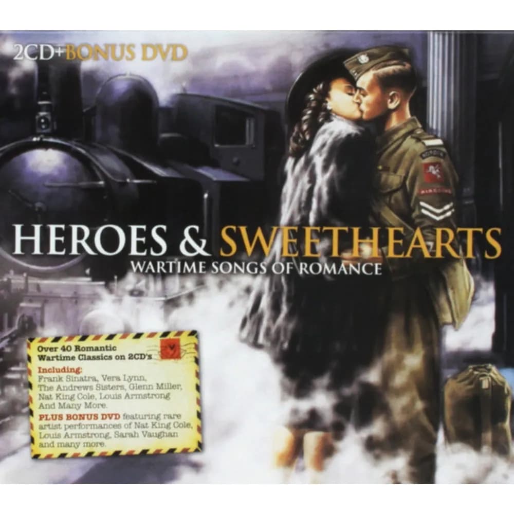 Varios Interpretes - Heroes & Sweethearts: Wartime Songs Of Romance (CD Doble (2CD) nuevo)