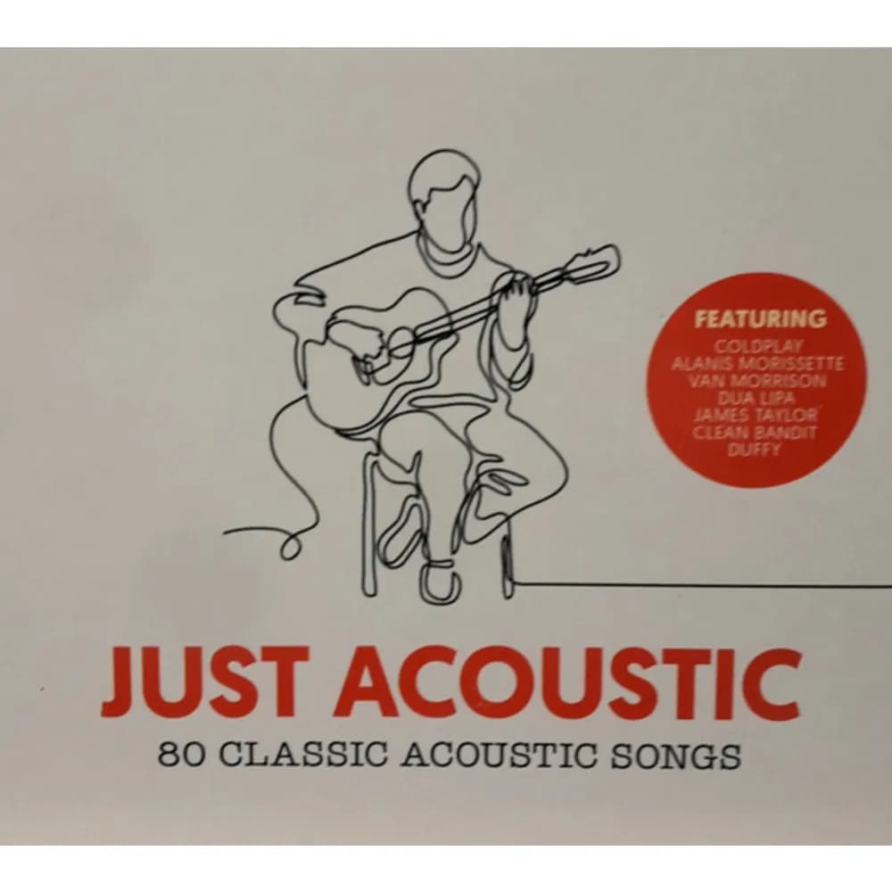 Varios Interpretes - Just Acoustic (80 Classic Acoustic Songs) (CD (4CD) nuevo)