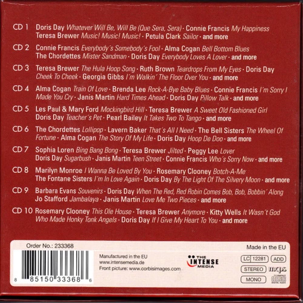 Varios Interpretes - Ladies Of Pop (CD (10CD) nuevo)