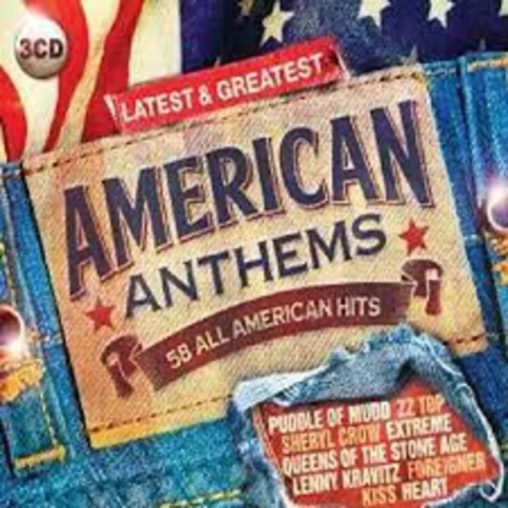 Varios Interpretes - Latest & Greatest American Anthems (CD Triple (3CD) nuevo)