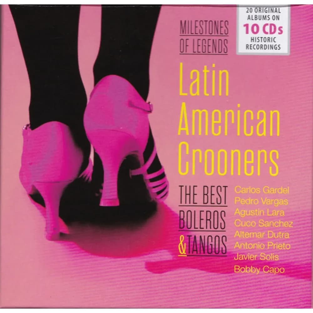 Varios Interpretes - Latin American Crooners The Best Boleros & Tangos (CD nuevo)
