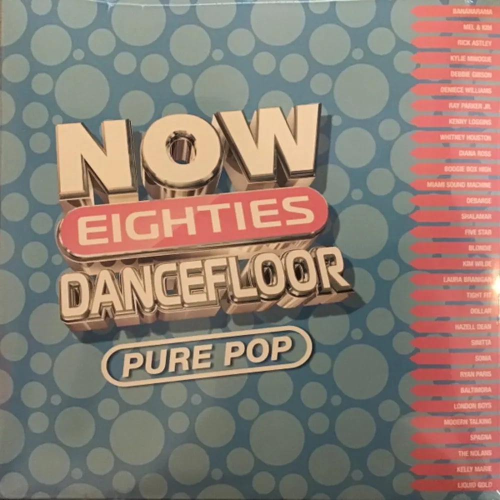 Varios Interpretes - Now Eighties Dancefloor Pure Pop (Vinilo Doble 2LP Color Azul nuevo) - Variante en LEMM DJ Store