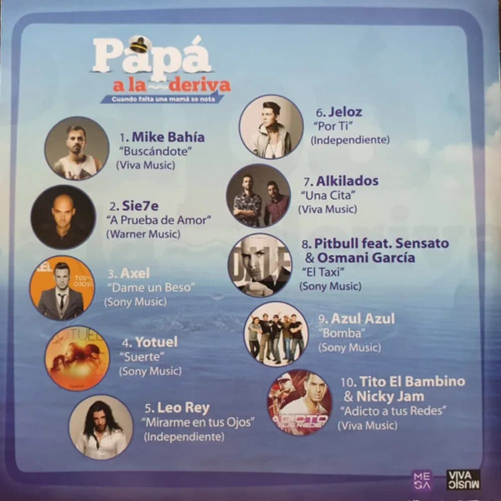 Varios Interpretes - Papa A la Deriva, Cuando Falta Una Mamá Se Nota (CD nuevo)
