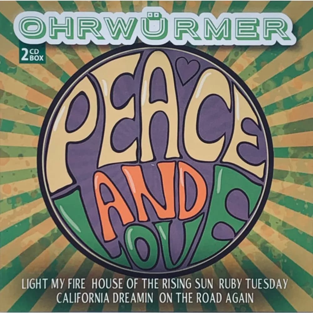 Varios Interpretes - Peace And Love Songs (CD Doble (2CD) nuevo)