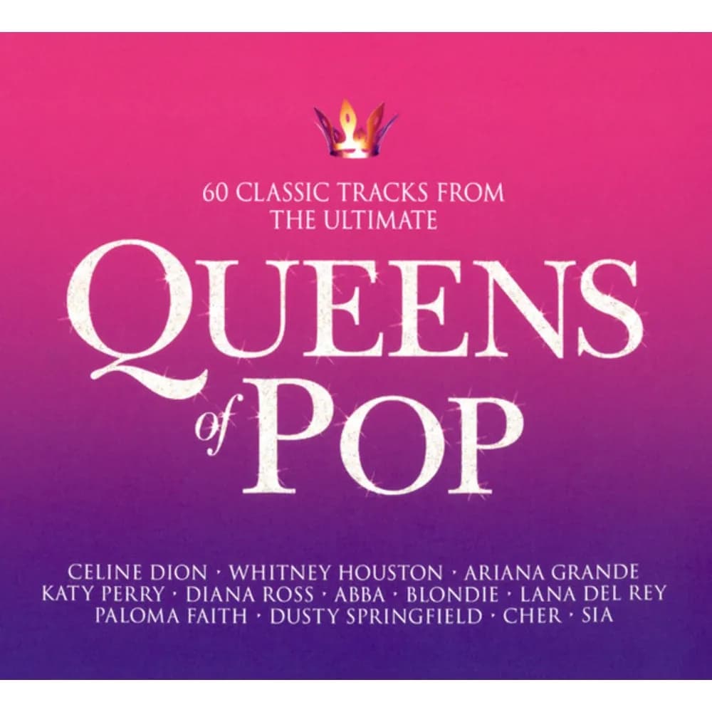 Varios Interpretes - Queens Of Pop (60 Classic Tracks From The Ultimate Queens Of Pop) (CD Triple (3CD) nuevo)