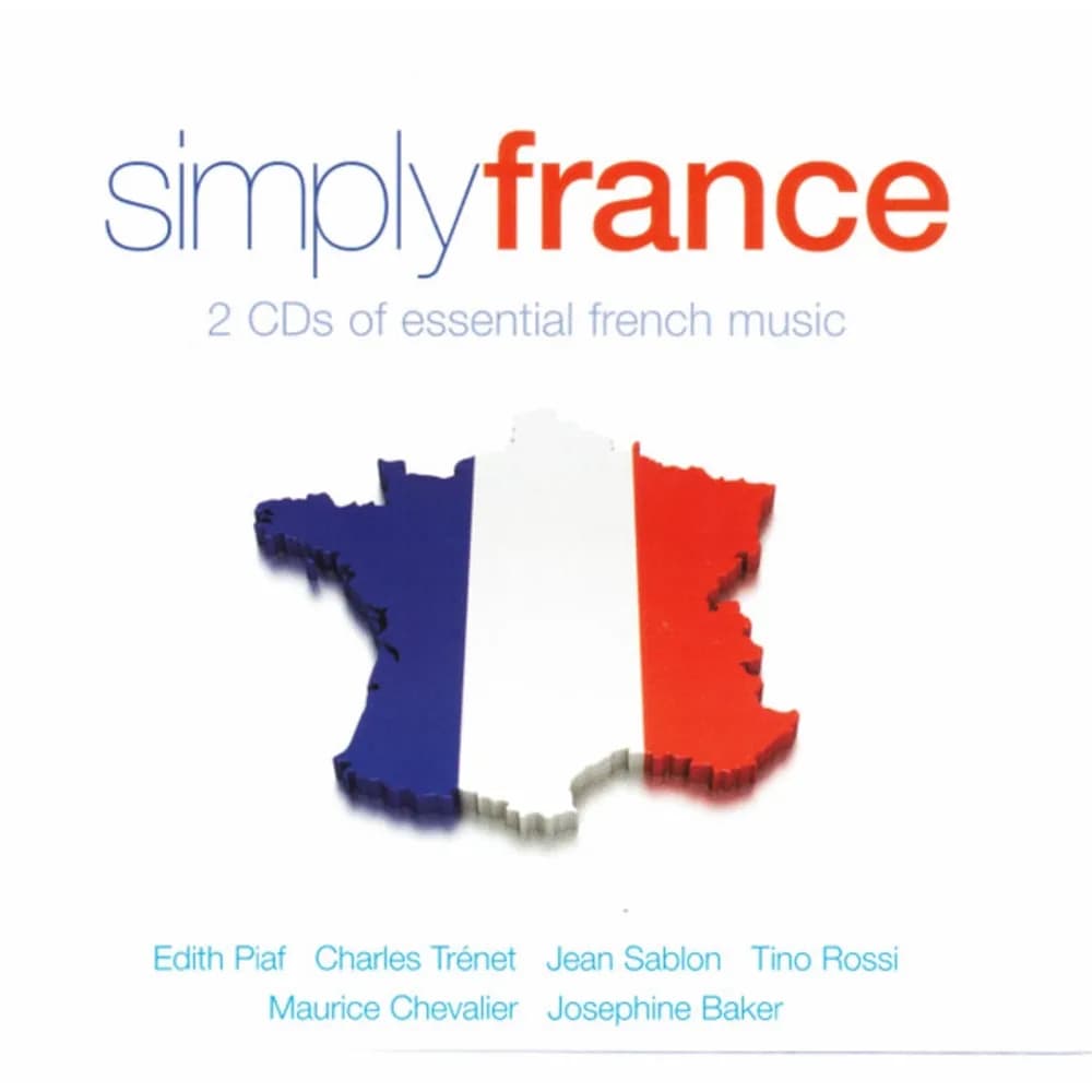 Varios Interpretes - Simply France (2 CDs Of Essential French Music) (CD Doble (2CD) nuevo)