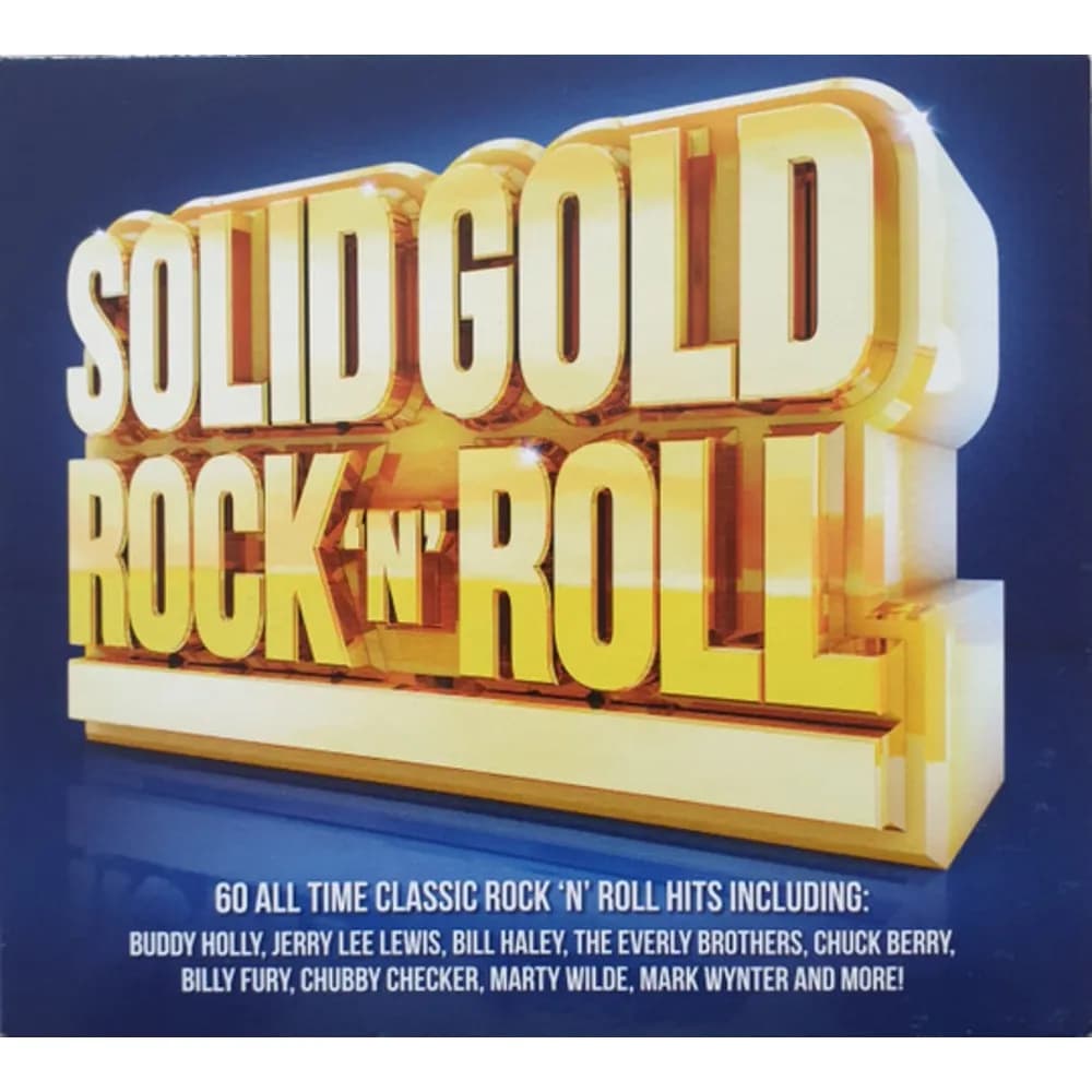 Varios Interpretes - Solid Gold Rock 'n' Roll (CD Triple (3CD) nuevo)