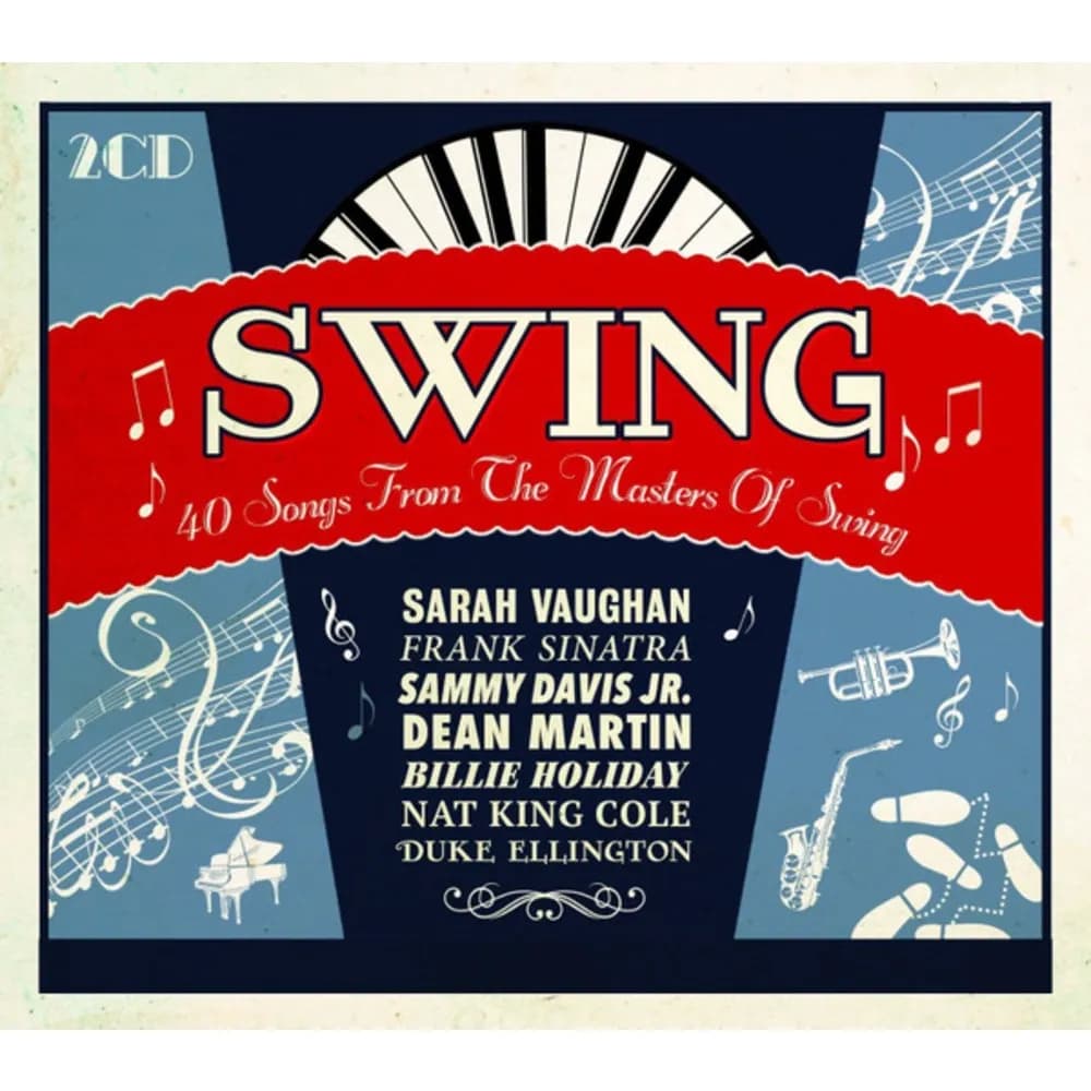 Varios Interpretes - Swing - 40 Songs From The Masters Of Swing (CD Doble (2CD) nuevo)
