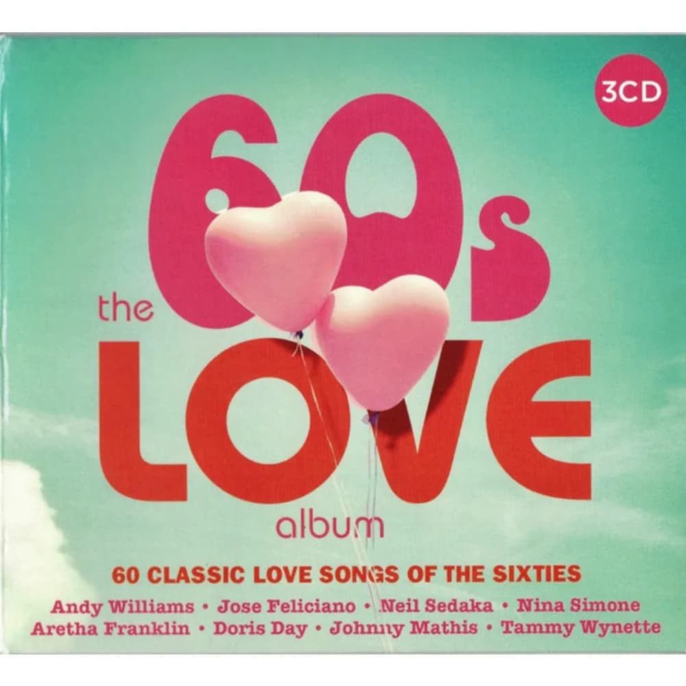 Varios Interpretes - The 60s Love Album (60 Classic Love Songs Of The Sixties) (CD Triple (3CD) nuevo)
