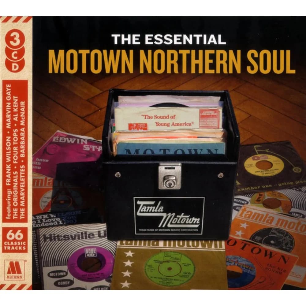 Varios Interpretes - The Essential Motown Northern Soul (CD Triple (3CD) nuevo)